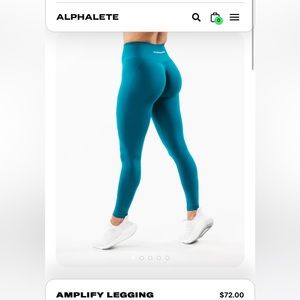 Alphalete Amplify Legging (UPDATED FIT) - Galactic Ocean